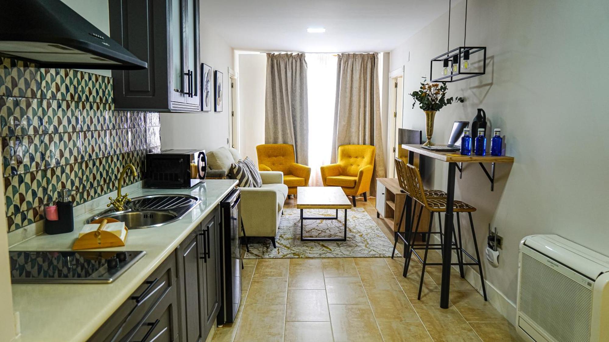 Apartamentos Puente Romano Suites Merida Exterior foto